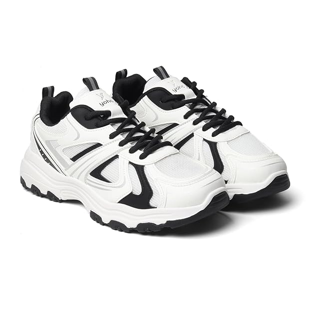 YOHO Tempo 0705 Sneakers for Women | Stylish & Lightweight Sports Shoes for Woman/Girls | Casual Shoe for Walking, Running, Gym & Everyday Use